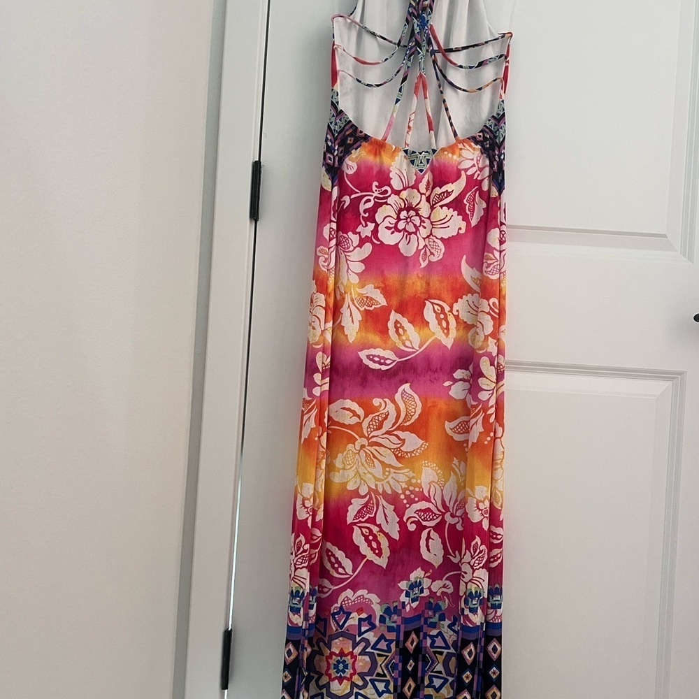 Floral Hawaiian Maxi Dress Size Medium NWOT - Picture 5 of 15
